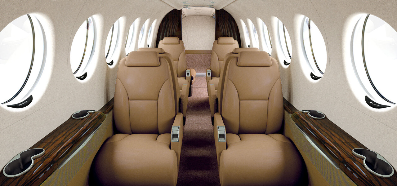King Air 350i Interior
